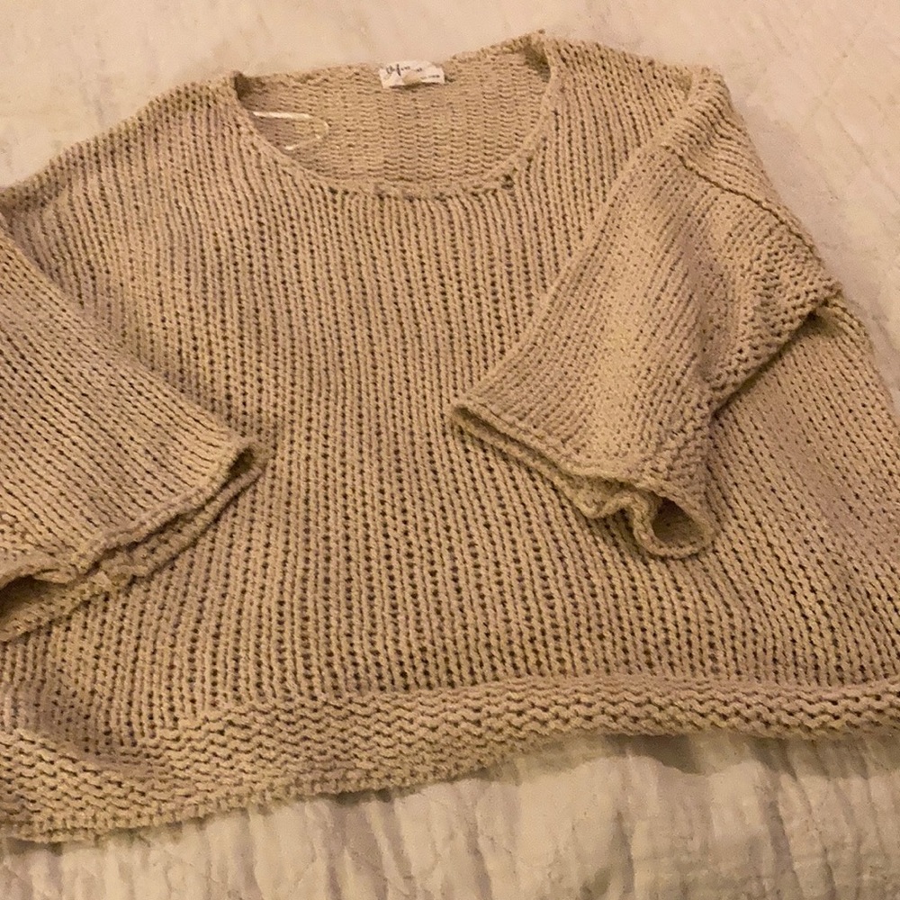 Boxy cut sweater